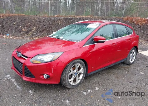 2012 Ford Focus Titanium из США, поврежденный, VIN 1FAHP3N29CL149171